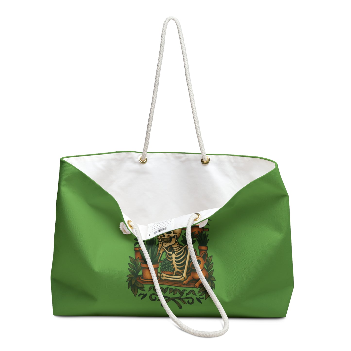 Just One More Plant Weekender Bag, Eco-Friendly Tote, Travel Companion, Gift for Plant Lovers, Stylish Carry-All